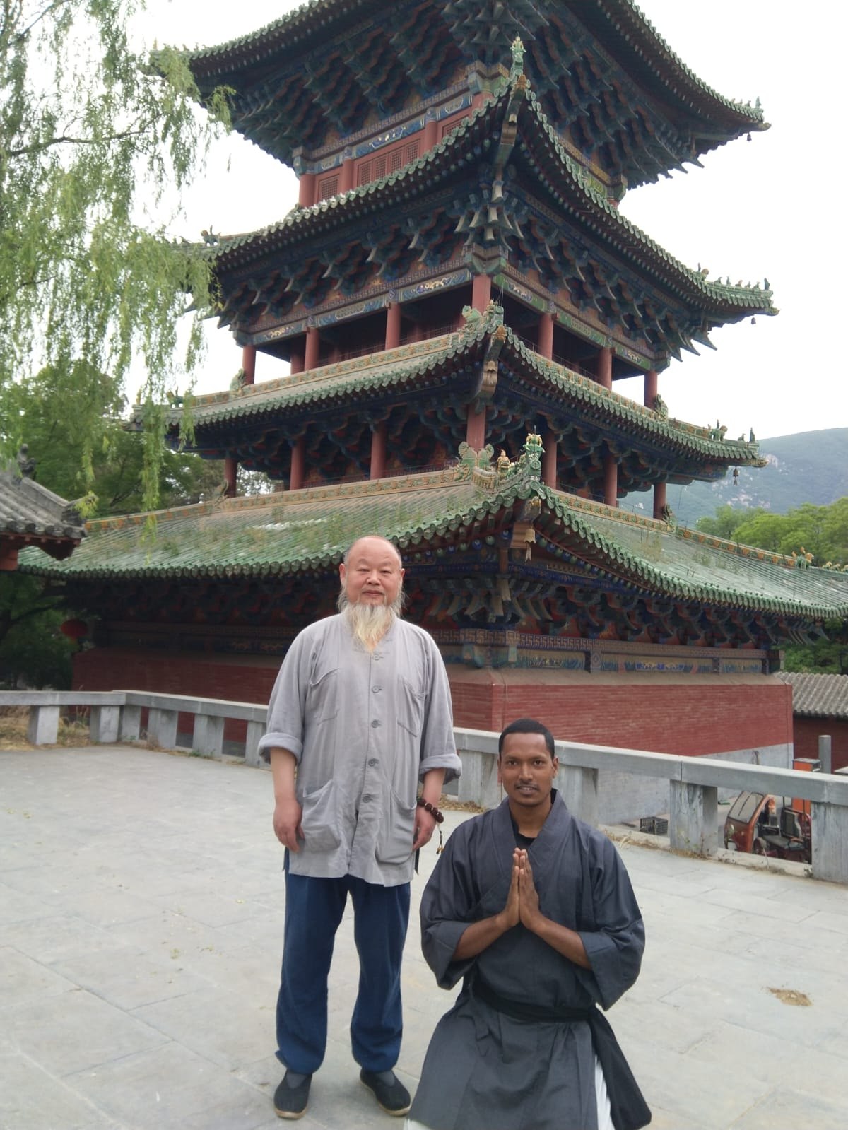 Shaolin training moment