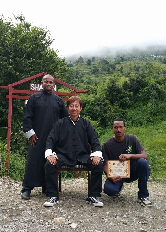 Shaolin training moment
