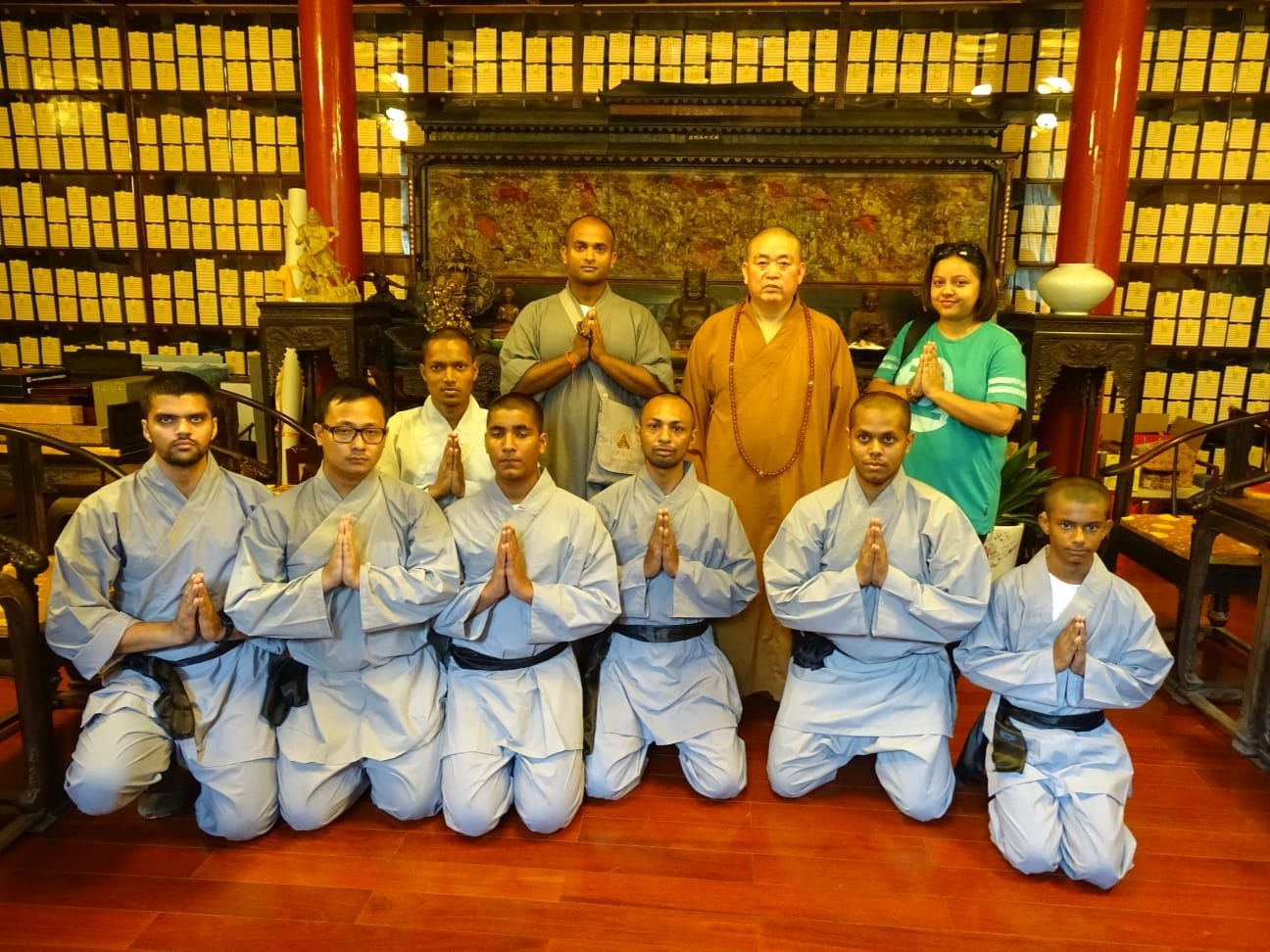 Shaolin training moment