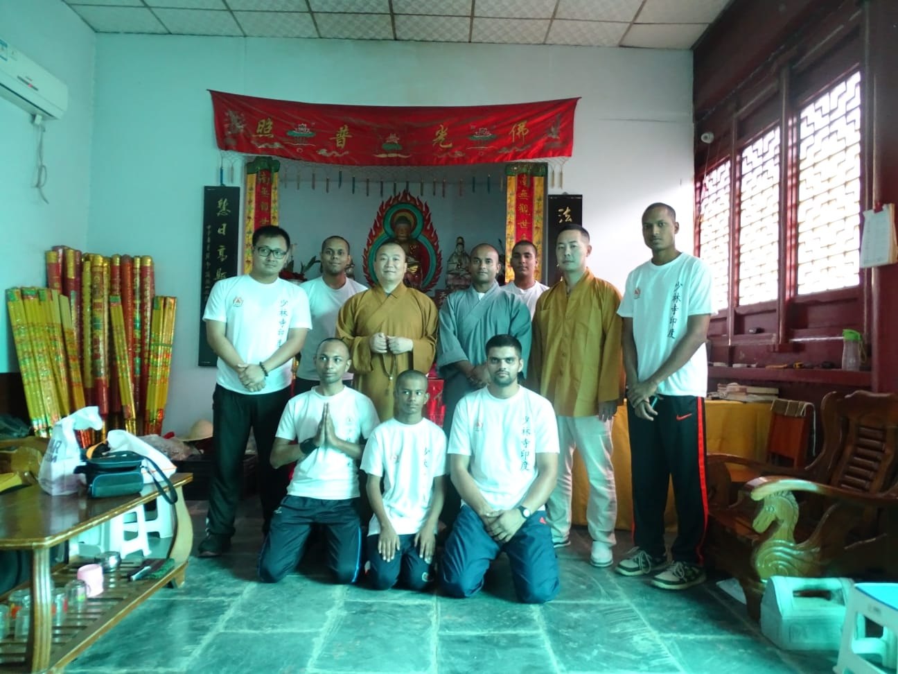 Shaolin training moment